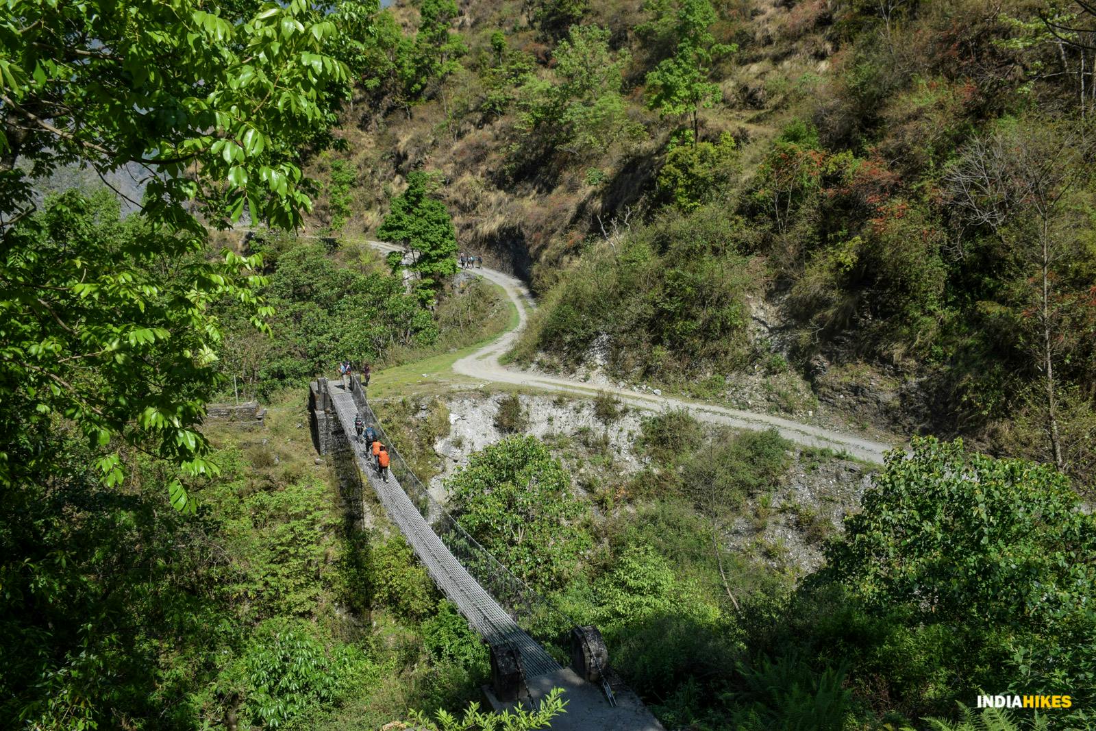 77045794 891d 4bdf afe6 c36b977fb898 hanging bridge khopra ridge nitesh kumar indiahikes