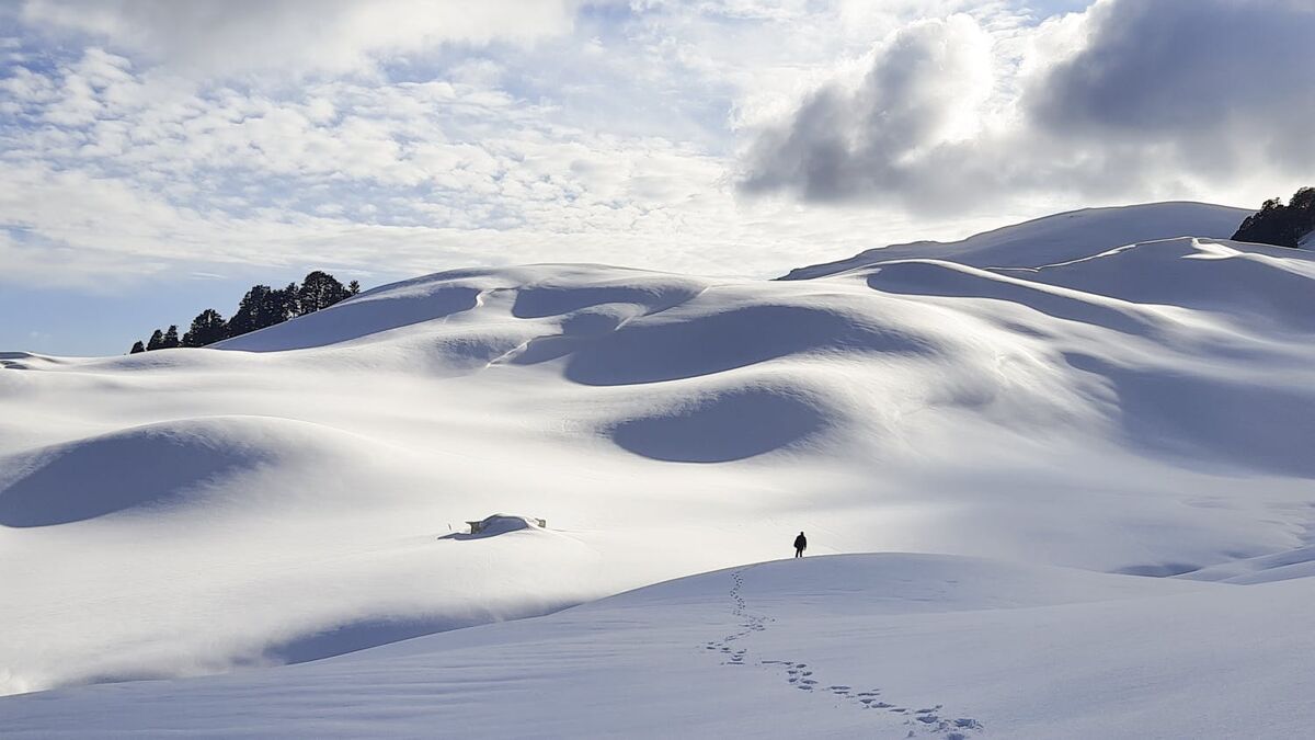 Dayara bugyal, indiahikes, meadows, winter, himalayan treks